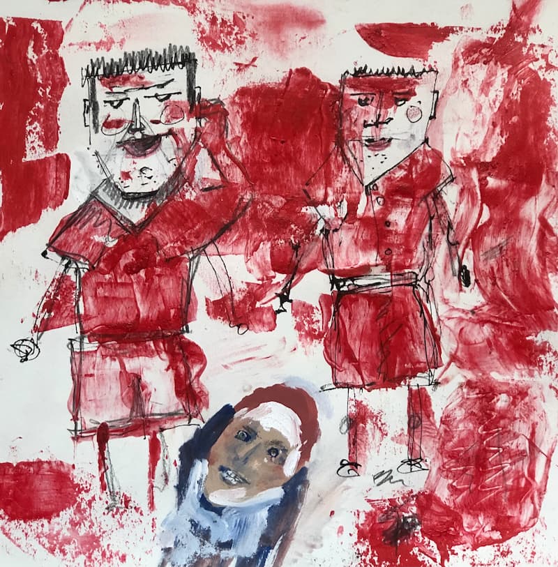 Page from my sketchbook